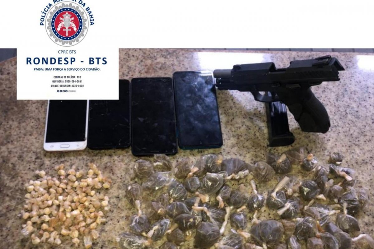 Três pessoas são presas em Valéria por homicídio