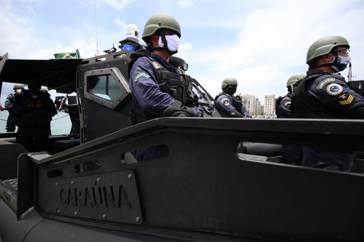 Lanchas blindadas adquiridas pela Marinha poderão ser utilizadas pela SSP