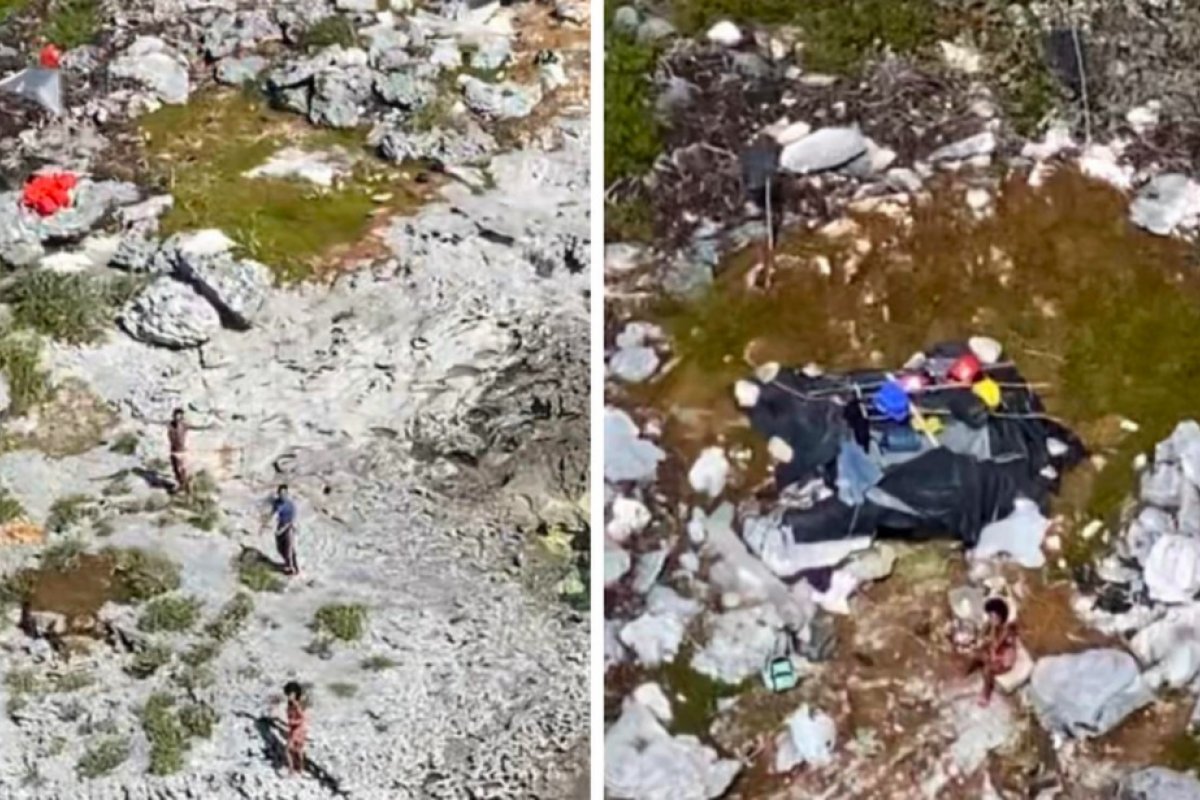 Cubanos são resgatados de ilha deserta nas Bahamas