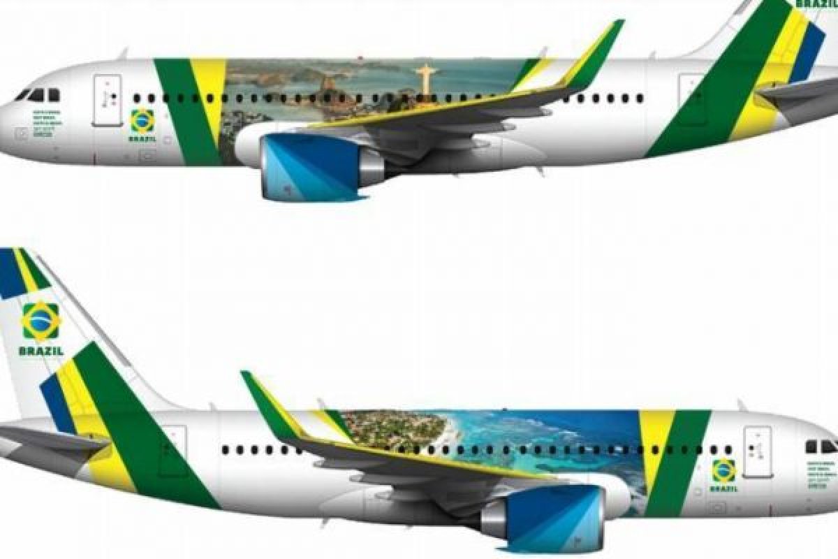 A frota dos aviões da Presidência da República vai ganhar novas pinturas