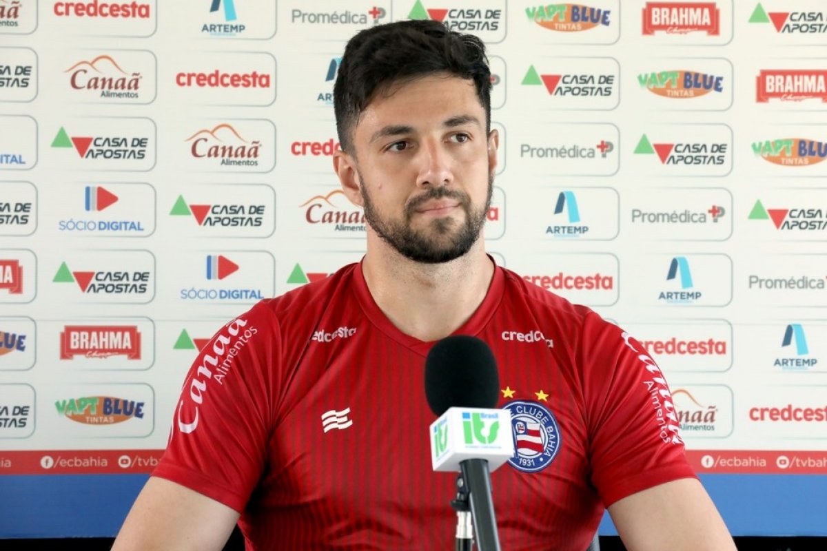 Recuperado de lesão, Mateus Claus está à disposição para jogo contra o Atlético-MG