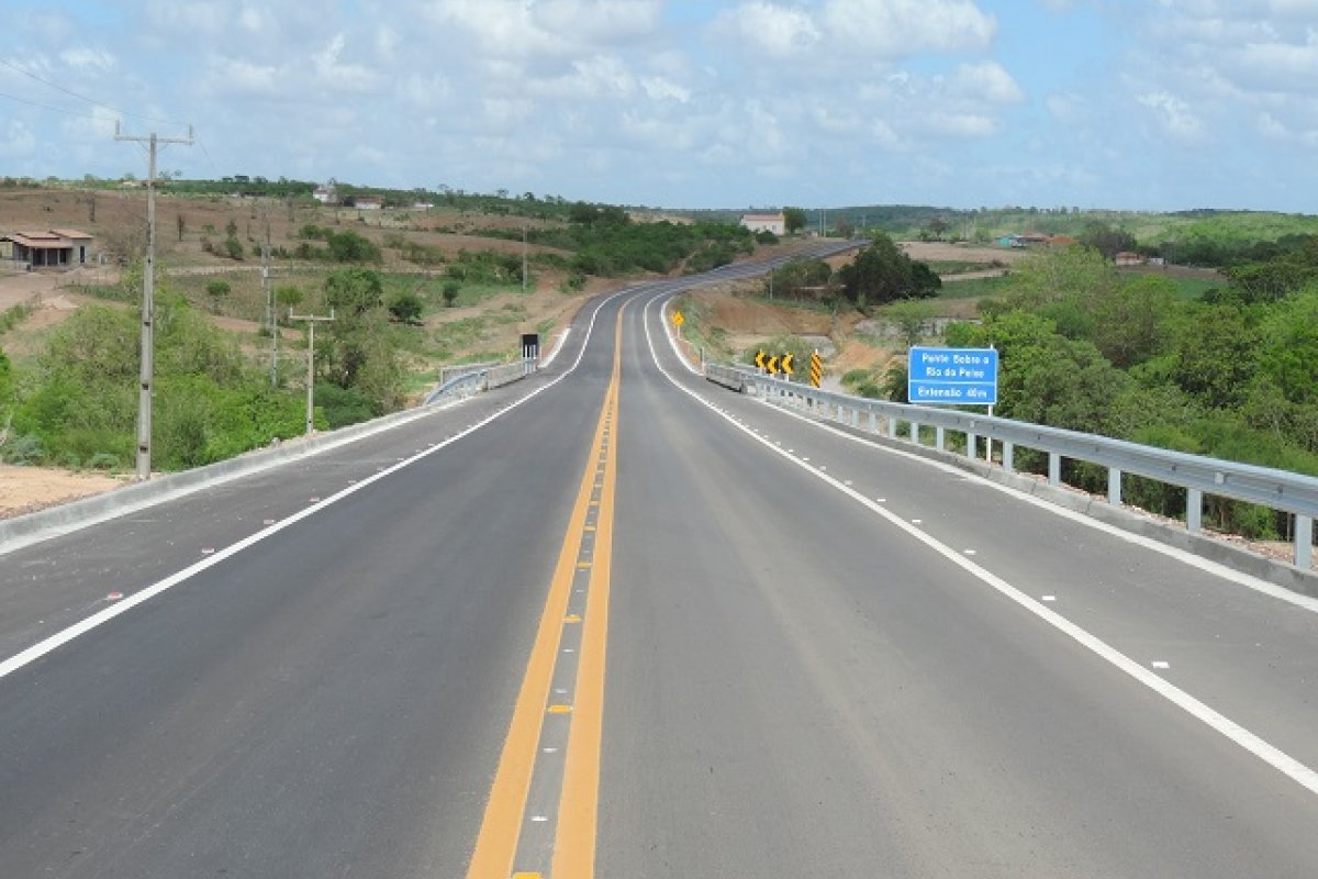 Trecho de 77 quilômetros na BR-235 é entregue nesta sexta-feira (12)