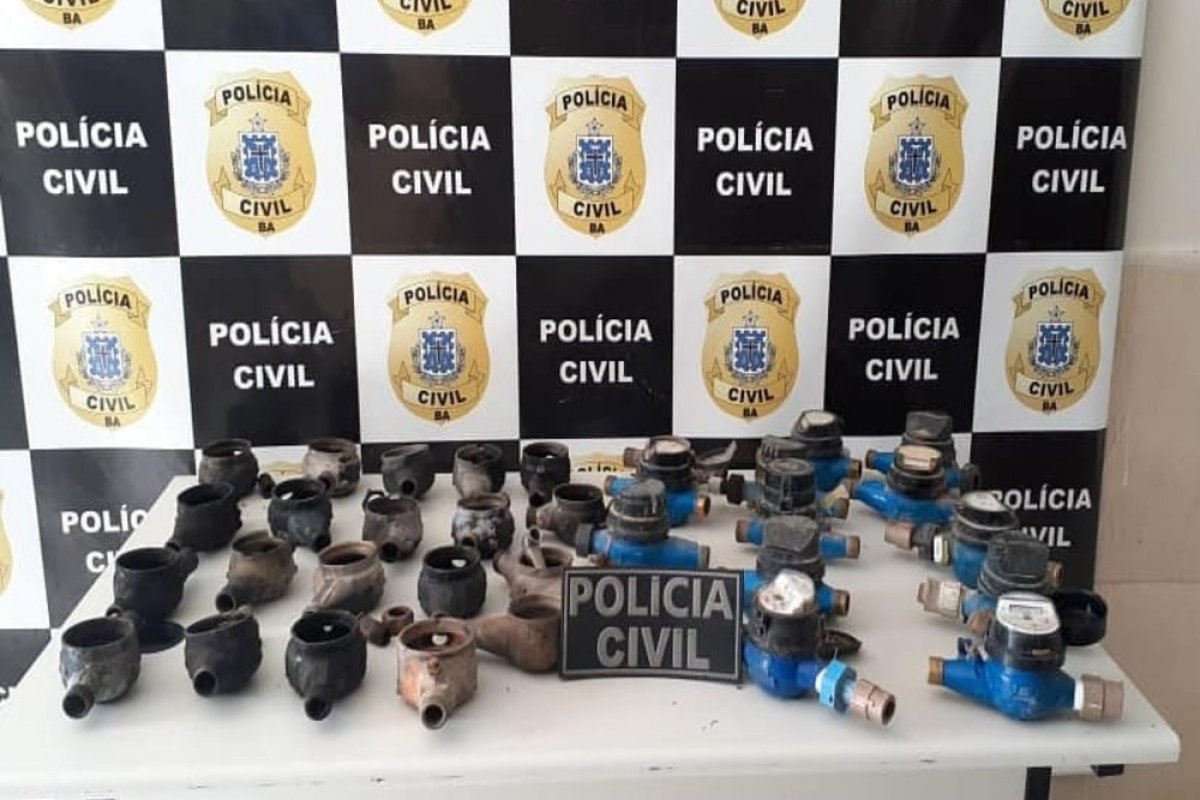 Adolescentes são detidos suspeitos de furtarem hidrômetros no oeste da Bahia