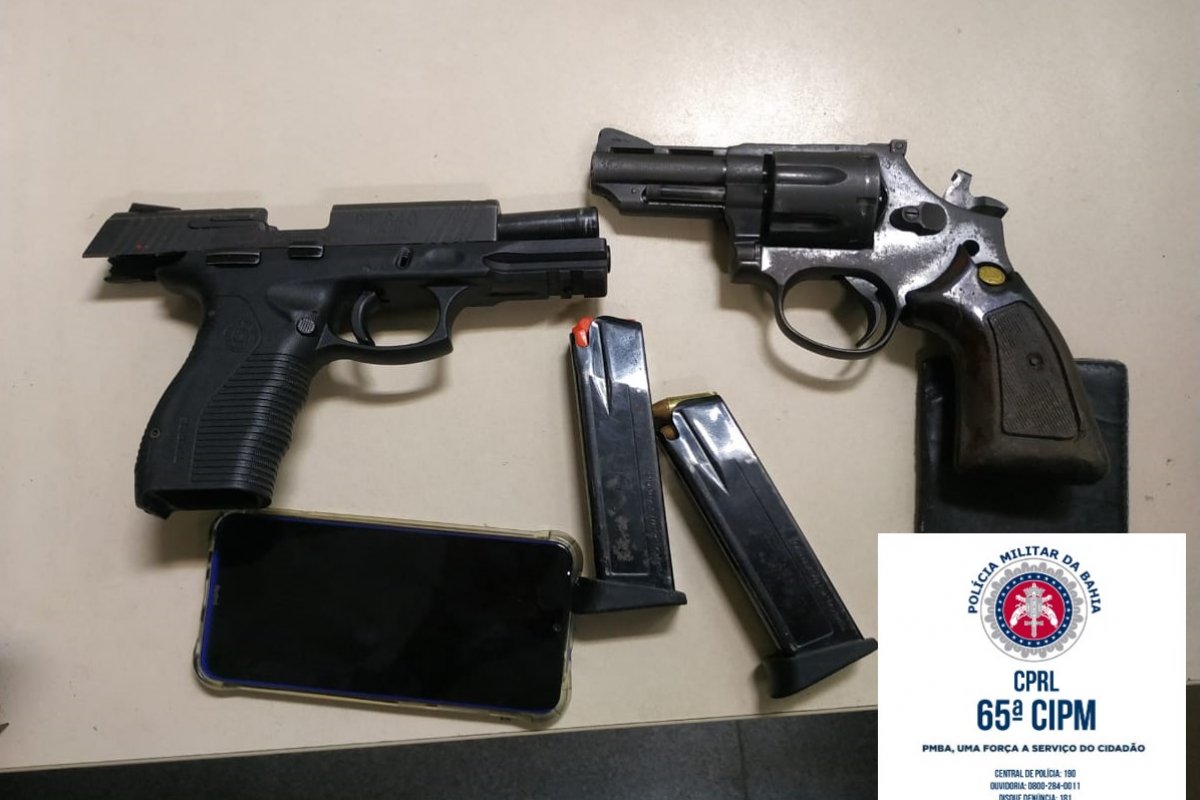 Trio é preso suspeito de homicídio em Feira de Santana