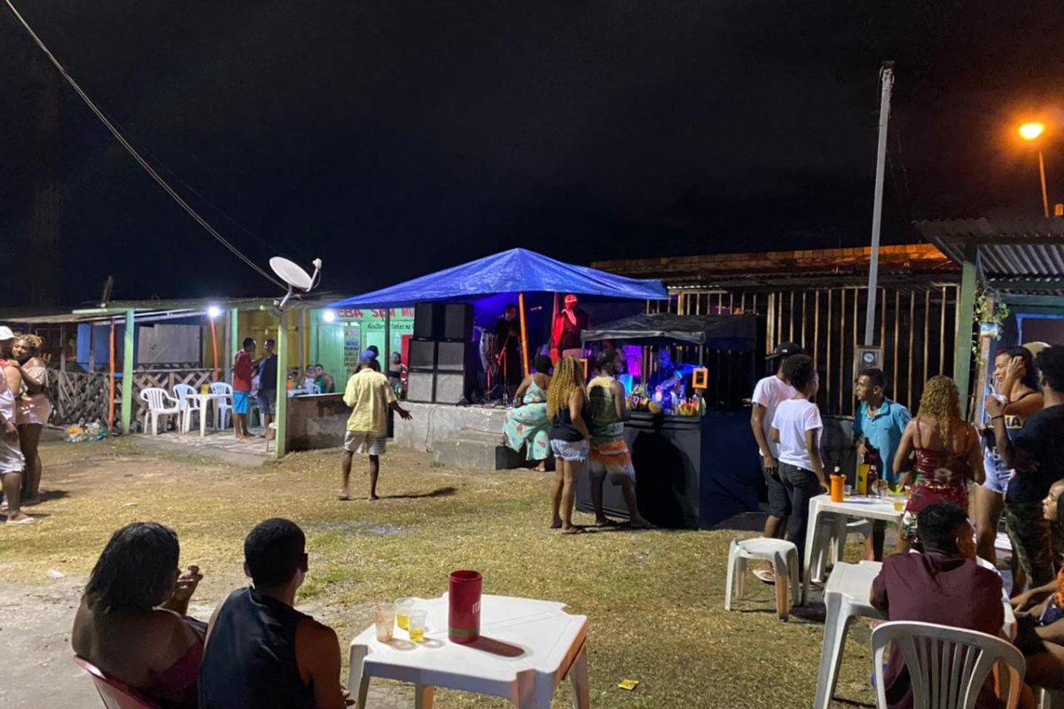 PM encerra aglomerações em regiões da RMS neste sábado (13)