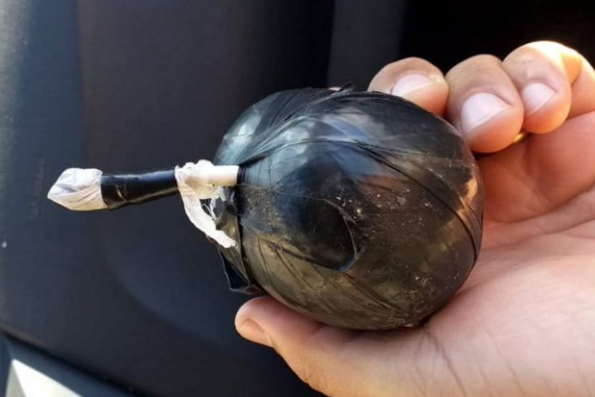 Artefato explosivo caseiro é apreendido pela polícia no sul da Bahia