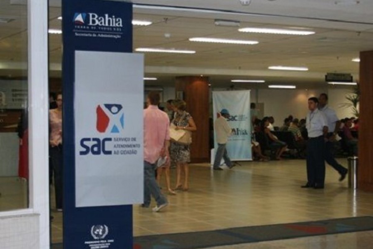 Postos do SAC funcionam normalmente em toda Bahia nesta semana