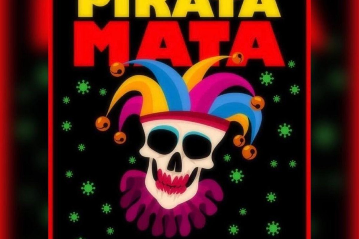 Bloco relembra foliões que Carnaval 'pirata' em meio à pandemia pode levar à morte