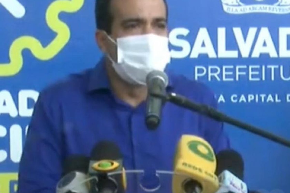 "Não está me dizendo nada", afirma Bruno Reis sobre protesto pedindo volta às aulas
