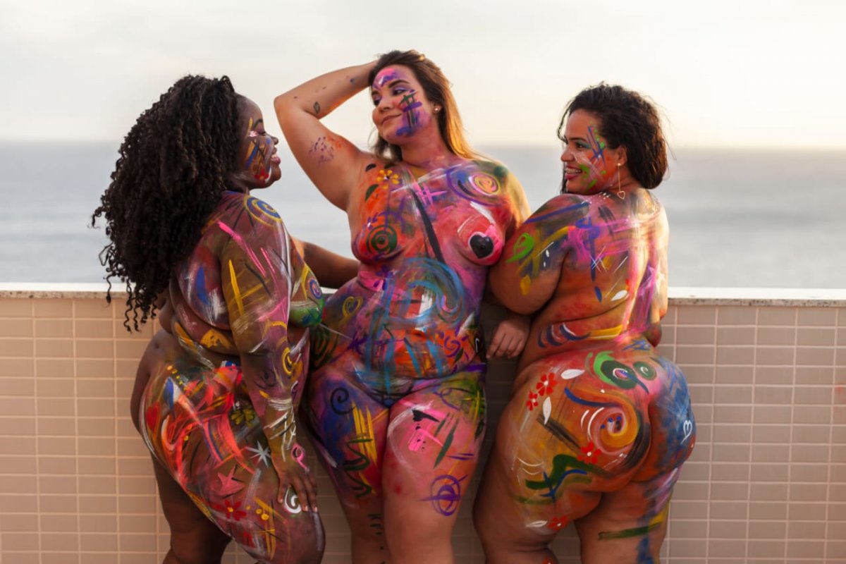 "Gorbeleza": movimento 'Vai Ter Gorda' faz exposição virtual para exaltar beleza da mulher gorda