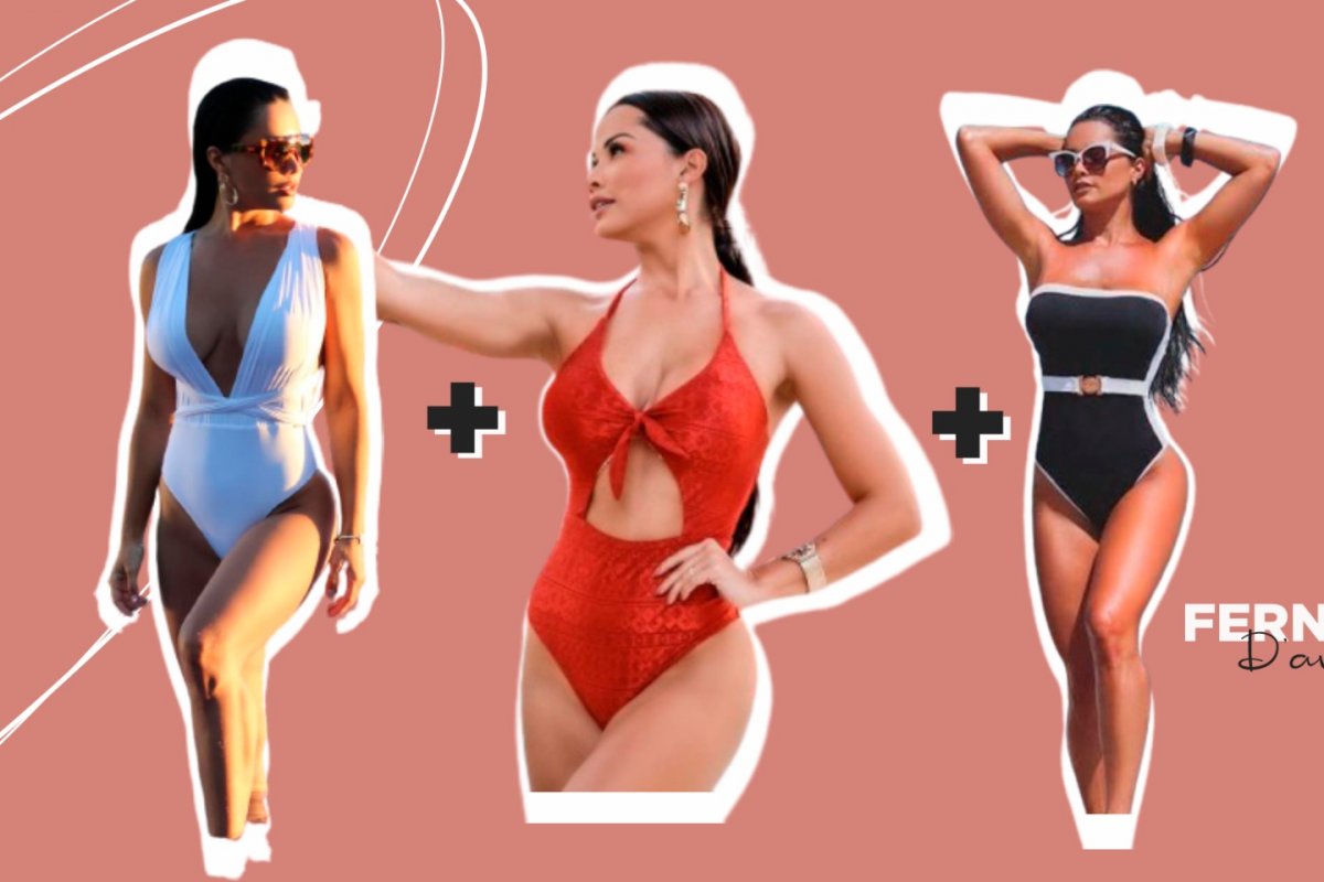 De maiô: versatilidade da peça que pode ser usada na piscina e no local de trabalho