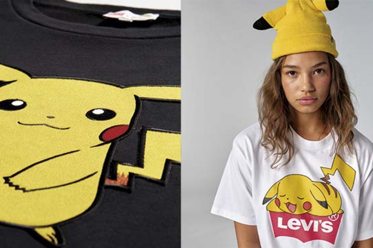 Levi’s homenageia os 25 anos do Pokémon em nova coleção
