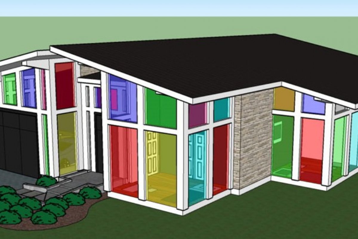 Janelas coloridas são capazes de gerar energia com luz interna e externa