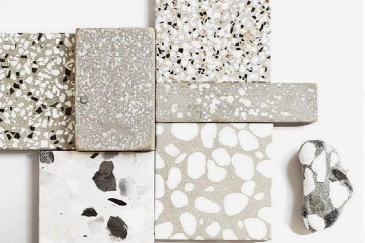 Na moda e na decor, a estampa granilite é um sucesso!