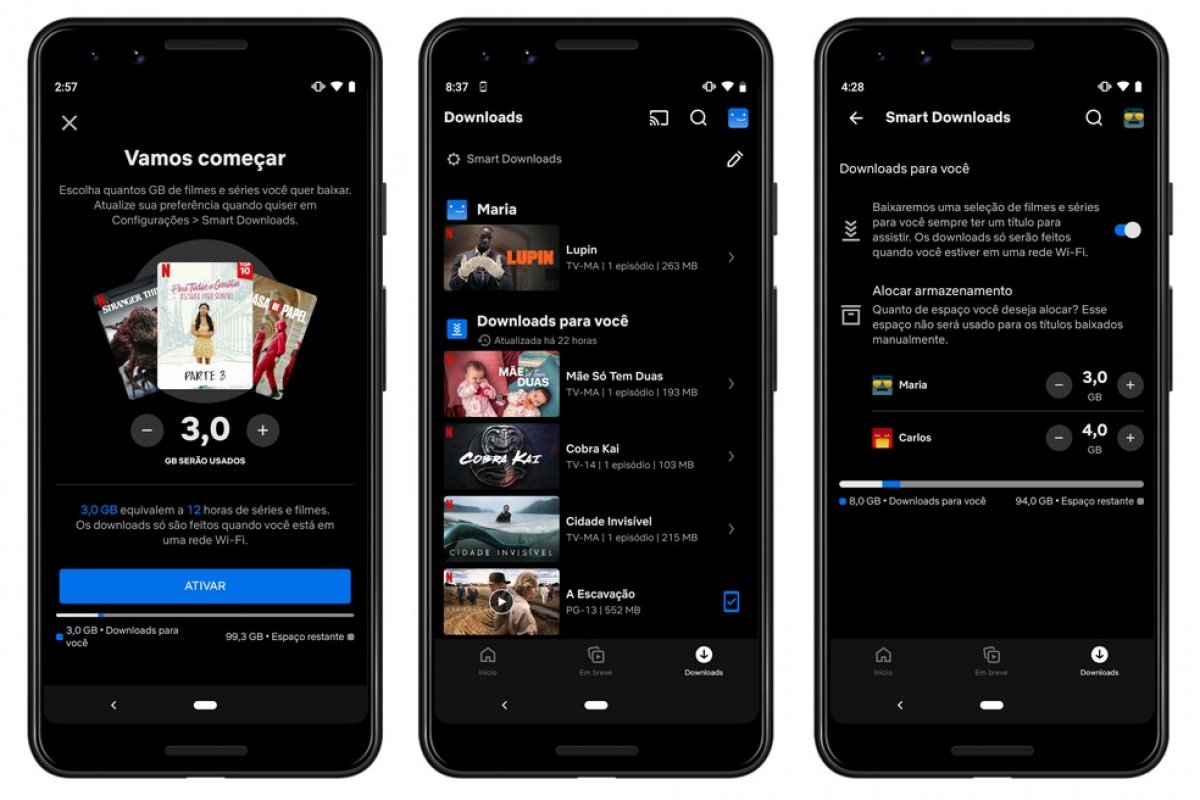 Netflix anuncia download automático de séries e filmes sugeridos no celular