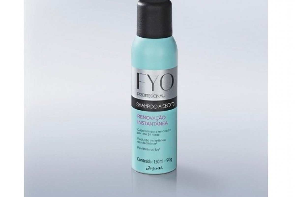Jequiti apresenta FYO Shampoo A Seco