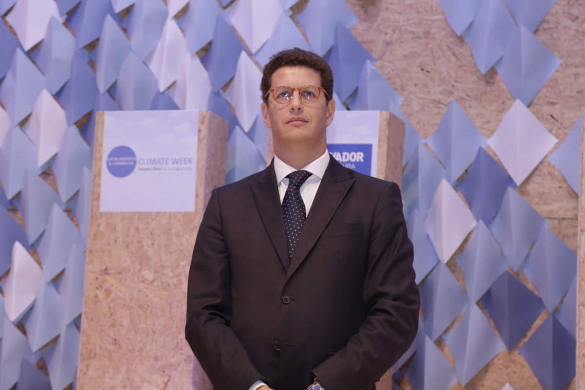 Ministro do Meio Ambiente fala sobre a Amazônia na Semana do Clima