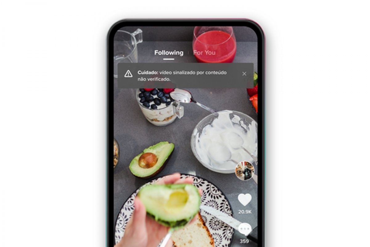 Brasil fica em 3º lugar no ranking de vídeos removidos do TikTok em 2020