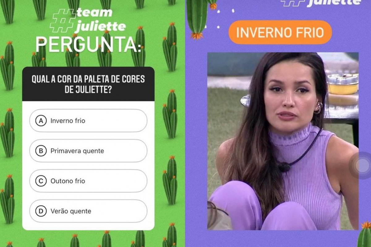 Luciana Ulrich fala sobre a paleta de cores da BBB Juliette Freire