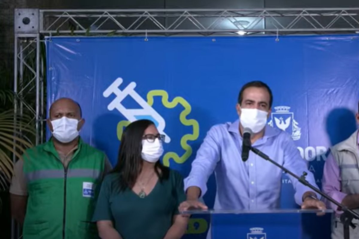 "Não faltará coragem", diz Bruno Reis sobre inauguração de Hospital Campanha