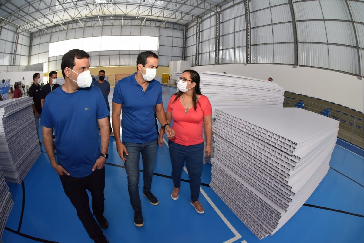 Bruno Reis anuncia montagem de hospital de campanha em Itapuã