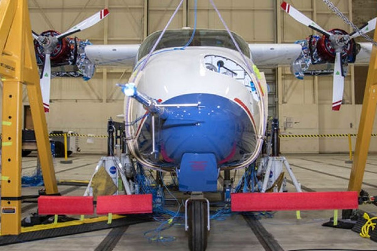 NASA fará testes de alta voltagem em avião 100% elétrico