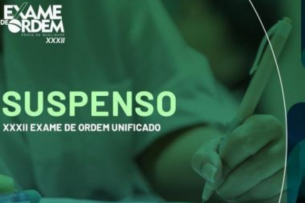 OAB adia aplicação de Exame da Ordem