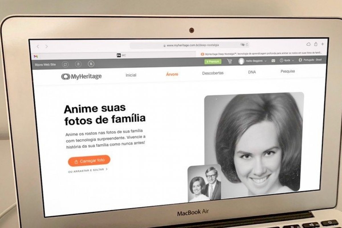 Site permite "dar vida" a fotos antigas