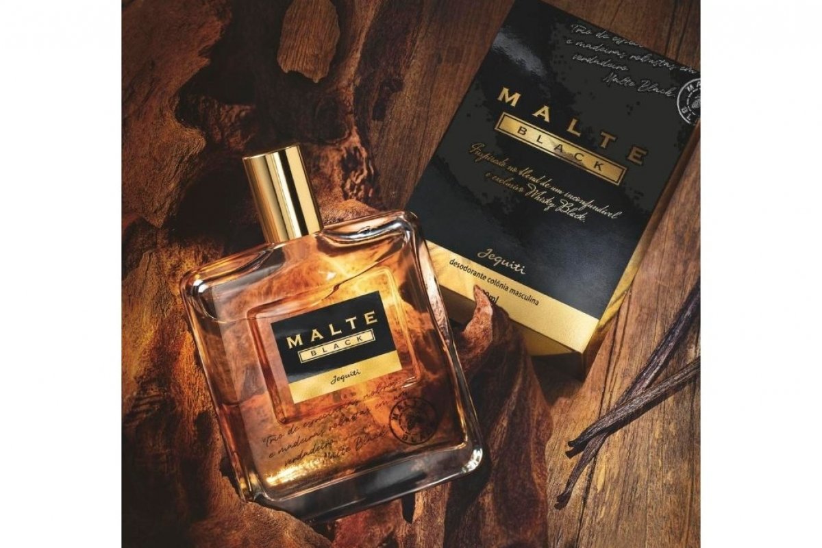 Malte Black é a nova fragrância masculina da Jequiti