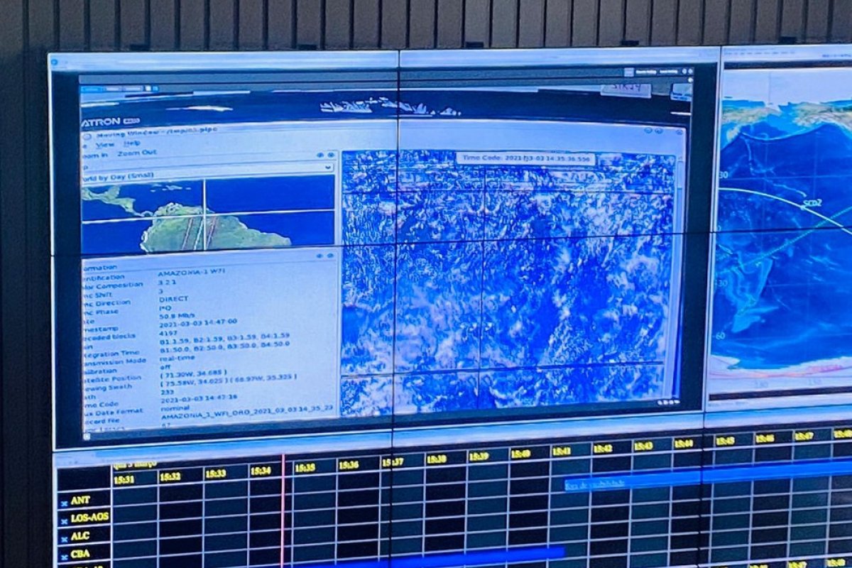 Satélite Amazônia 1 opera normalmente e inicia envio de imagens, diz Inpe