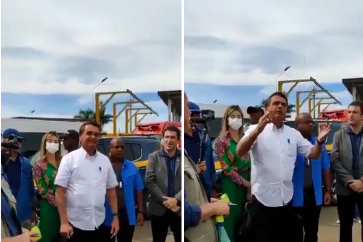 Vídeo: "Partidéco político", diz Bolsonaro ao se referir a imprensa