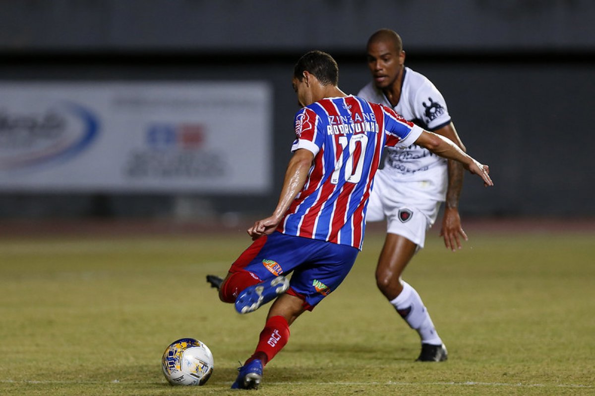 Time principal do Bahia arranca empate no fim com o Botafogo-PB pela Copa do Nordeste