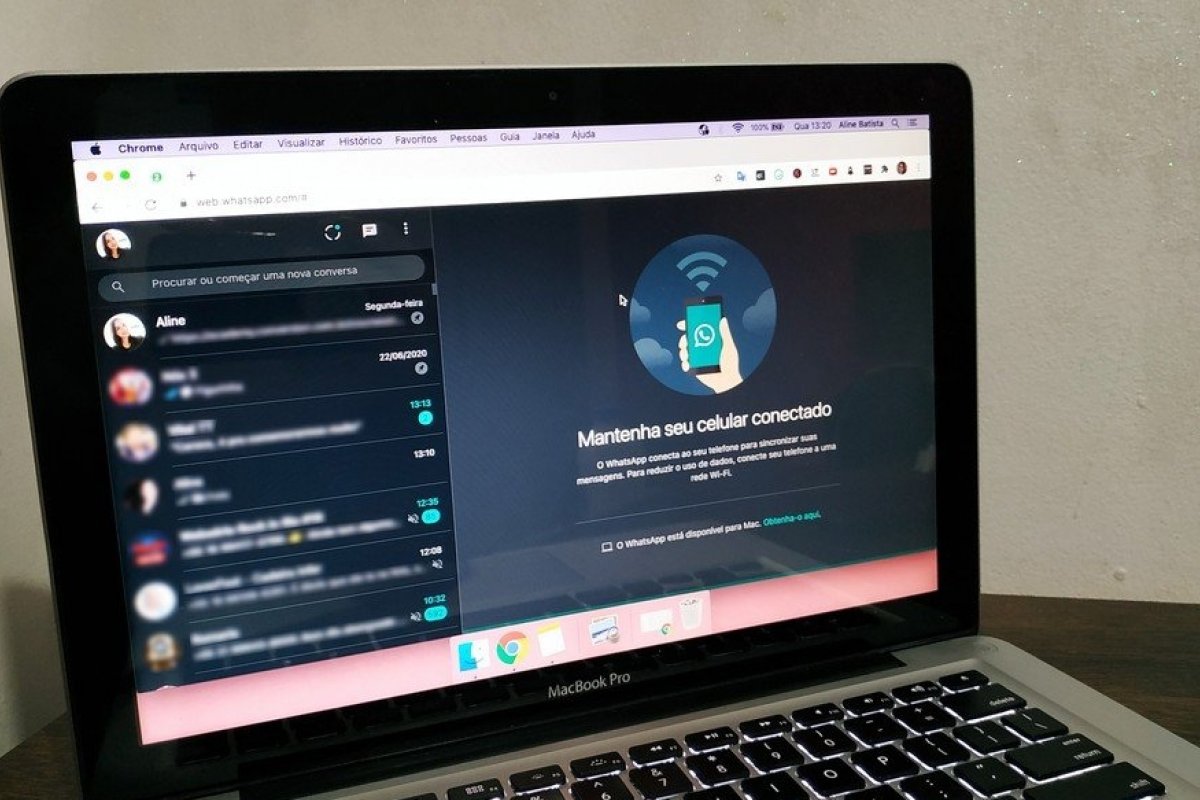 Ferramenta permite fixar mais de três conversas no WhatsApp Web