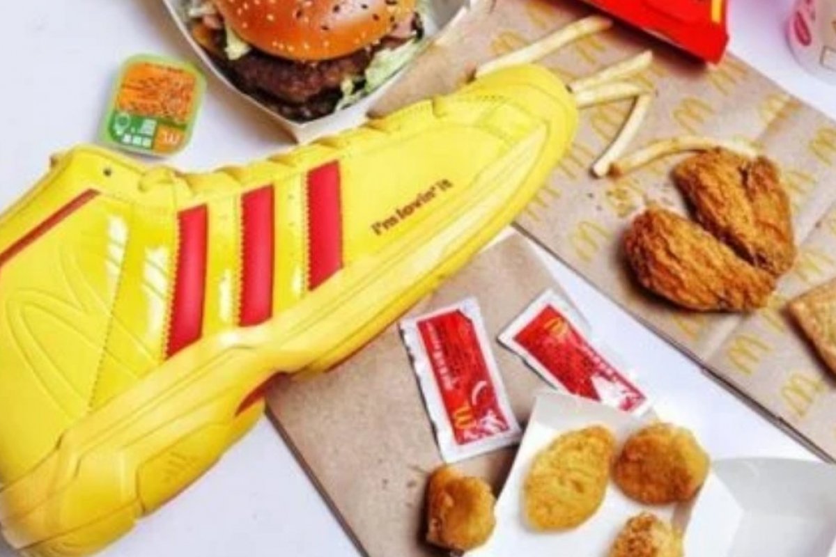 Adidas e McDonald’s lançam modelo de tênis para jogadores de basquete