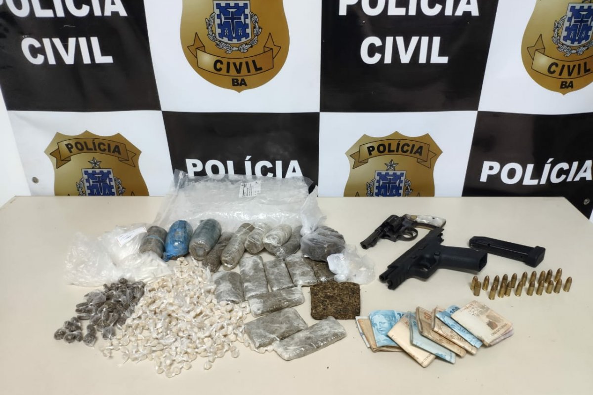 Doze traficantes envolvidos em incêndios Eunápolis são presos