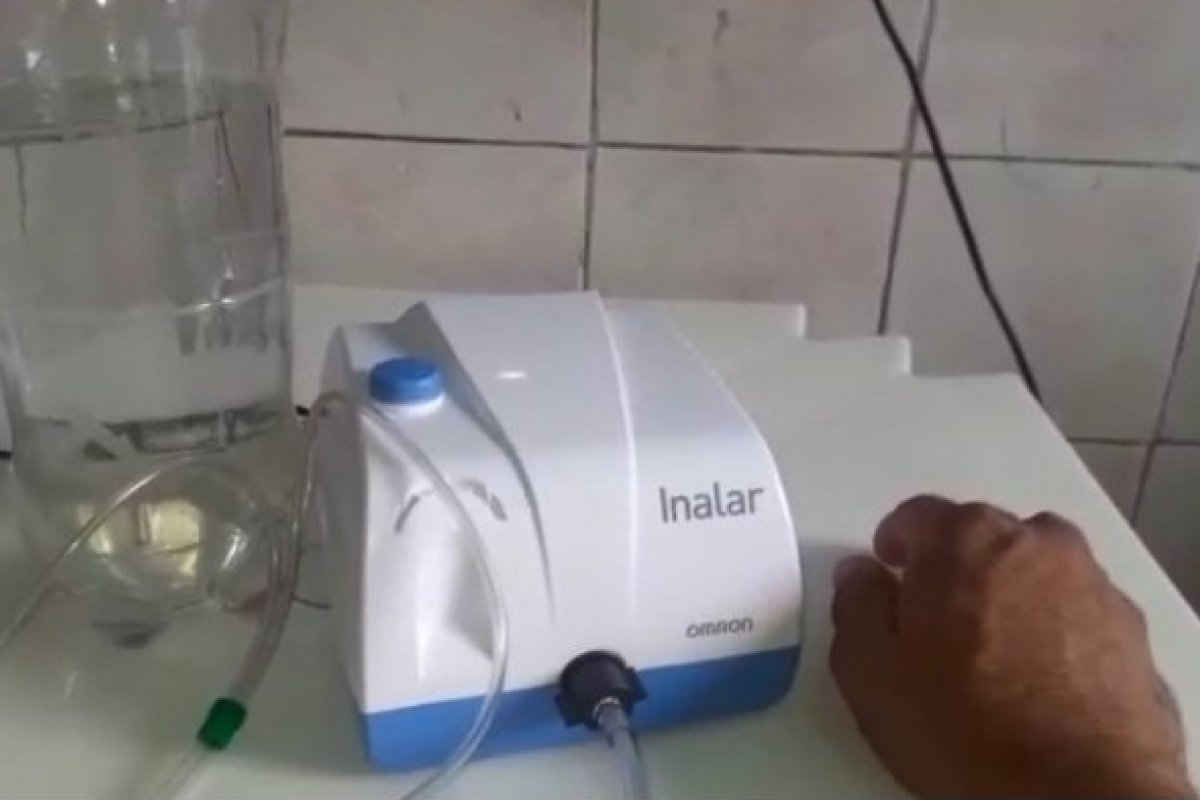 Vídeo: Homem inova e faz inalador caseiro