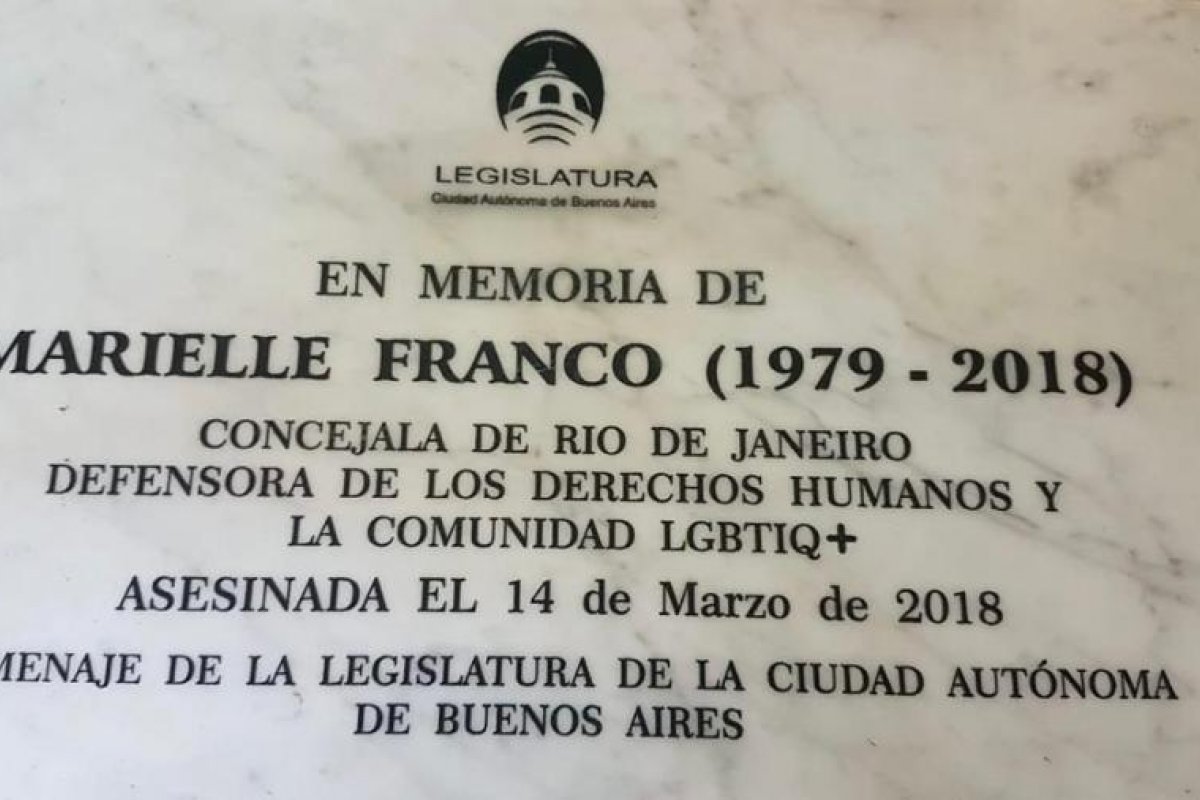 Metrô de Buenos Aires terá placa em homenagem a Marielle Franco