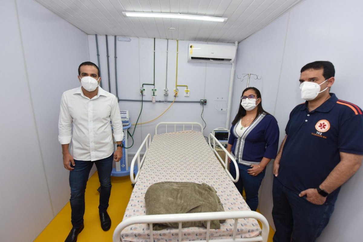 Prefeitura entrega Hospital de campanha de Itapuã