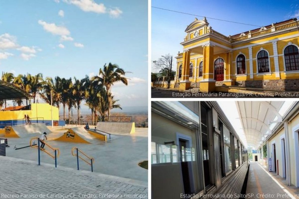 Governo Federal entrega 110 obras de infraestrutura turística