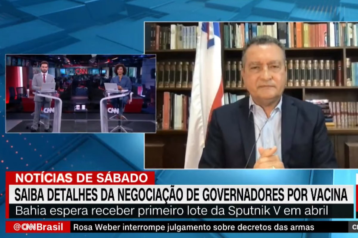 "Vão fazer parte do Plano Nacional de Vacinação", afirma Rui Costa sobre compras da Sputinik V