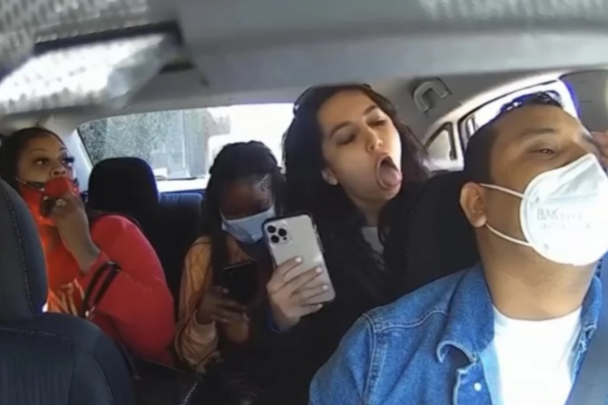 Vídeo: mulher é presa após se recusar a usar máscara e tossir no rosto de motorista de Uber
