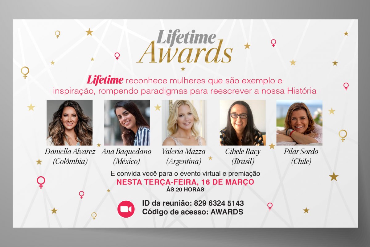 Lifetime premia cinco mulheres protagonistas na América Latina