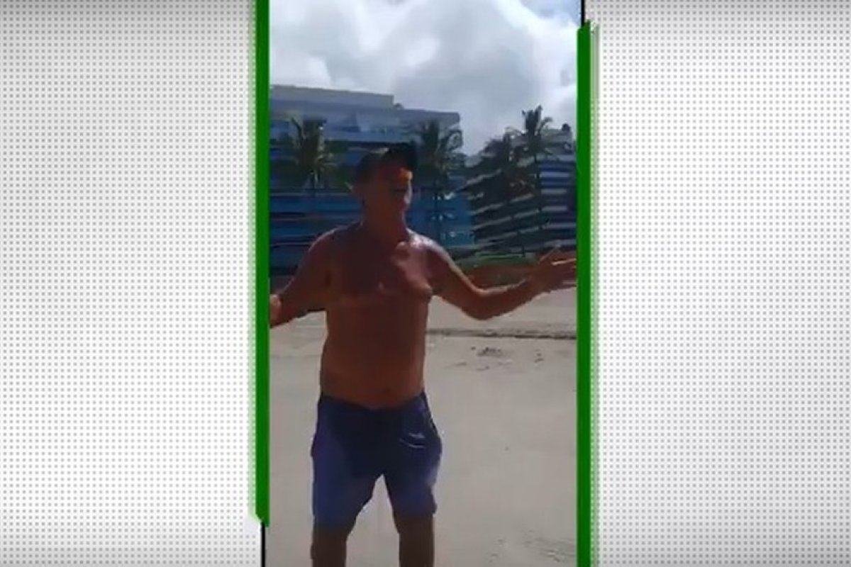 Vídeo: Muricy Ramalho é flagrado sem máscara no litoral paulista: "Falei que não concordava"