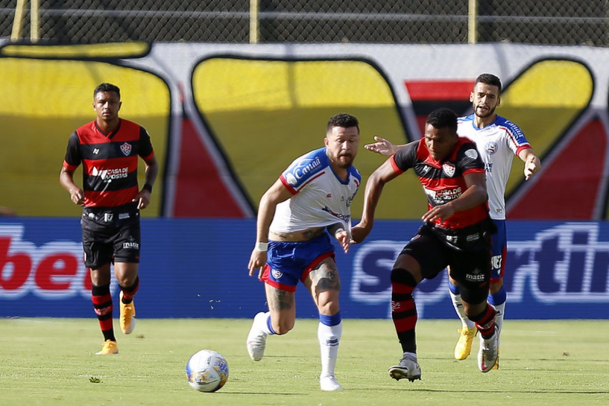 No segundo clássico em menos de uma semana, Bahia e Vitória desejam algo em comum: o G-4 do Baianão