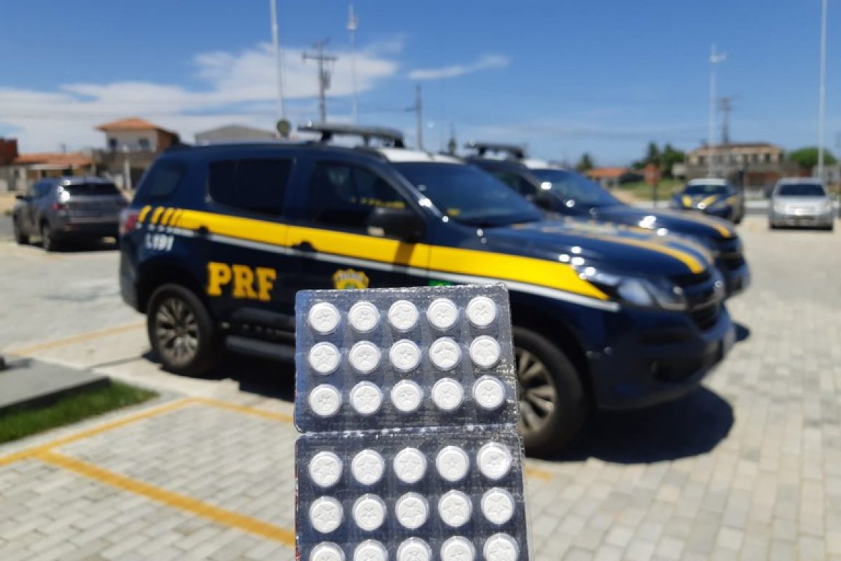 PRF-BA apreendeu mais de 100 mil comprimidos de anfetamina em 2020
