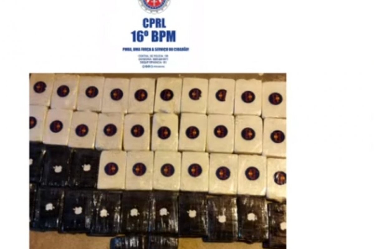 Homem é preso com 42 kg de cocaína em trecho da BR-116