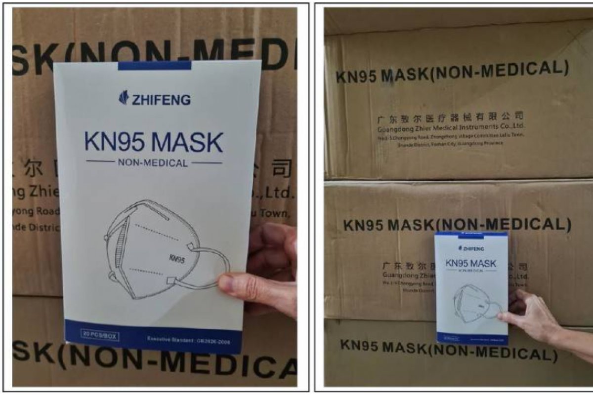 Ministério da Saúde distribui máscaras impróprias a profissionais da linha de frente contra Covid-19