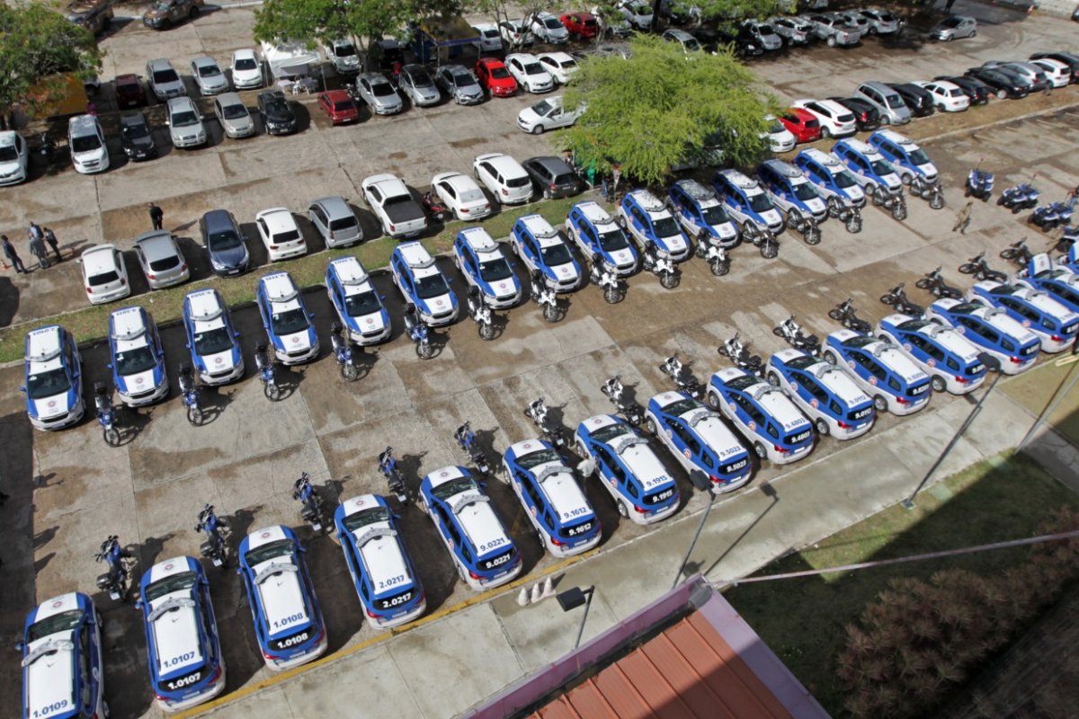 Governo do Estado entrega mais 165 novas viaturas à Polícia Militar