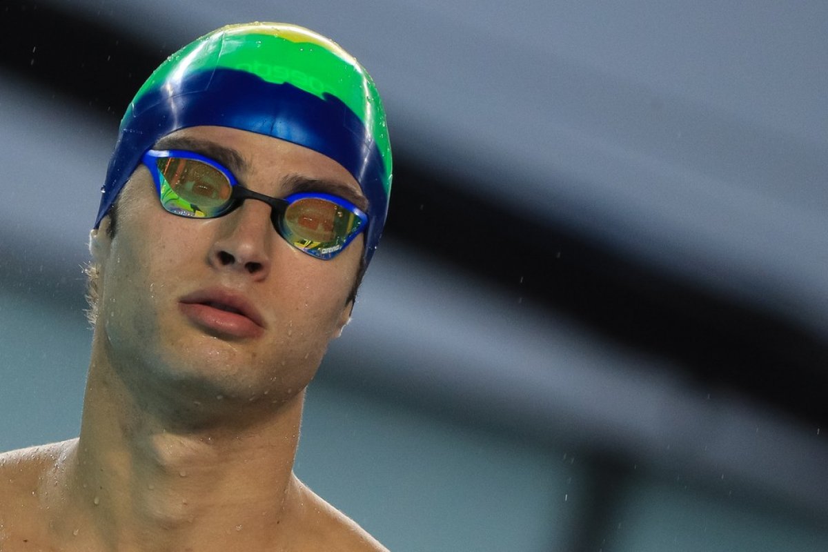 Três nadadores dividem ouro dos 50m livre no Sul-Americano