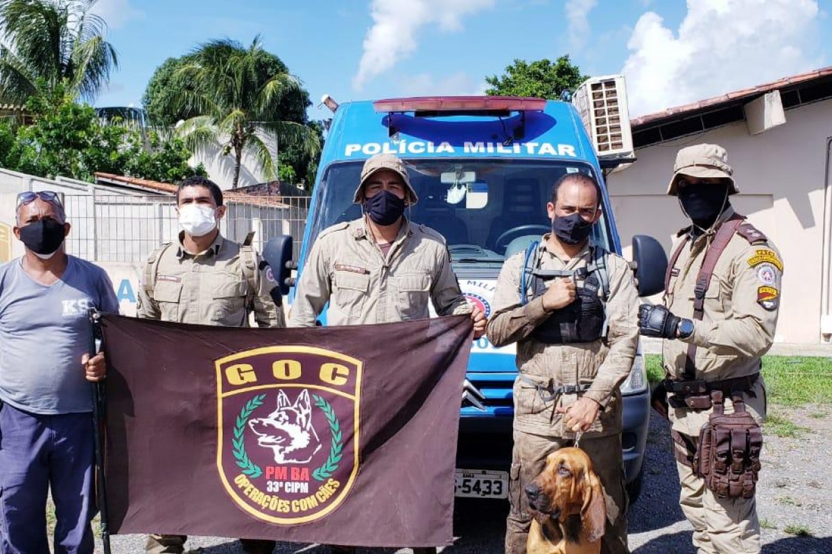 Mulher desaparecida é encontrada por cães da 33ª CIPM em Valença